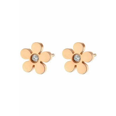 Abbildung von Hey Happiness Forgetmenot STUD Ohrringe, Damen, Größe: One Size, Rosegoldfarben