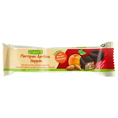Abbildung von Marzipan Aprikose Happen Zartbitter (50 g)