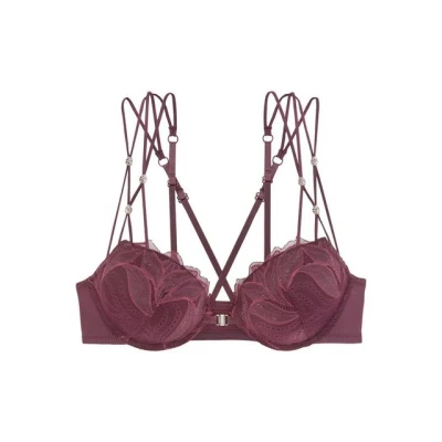 Abbildung von Lascana BRA Pushup BH, Damen, Größe: 90A, Winered