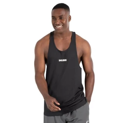 Abbildung von Smilodox Stringer LENO Top, Herren, Größe: 3XL, Anthrazit