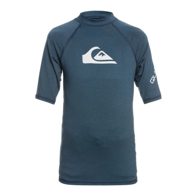 Abbildung von Quiksilver ALL TIME SS Youth Tshirt print für Kinder, Größe: 140, Navy blazer heather