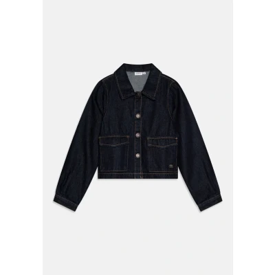 Abbildung von Name it Nkfnora Jeansjacke für Kinder, Größe: 128, Dark blue denim
