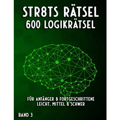 Abbildung von Straights Rätselheft: Str8ts Rätsel für Anfänger und Fortgeschrittene in leicht, mittel &amp; schwer (Mega Rätsel)