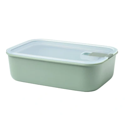 Abbildung von Mepal Frischhaltedose EasyClip Schüssel mit Deckel &amp; Klickverschluss Geeignet für Mikrowelle, Dampfgarer, Kühl und Gefrierschrank Luftdicht auslaufsicher 1500 ml Nordic sage