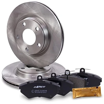 Abbildung von BESTPRICE Bremsenset Vorderachse inkl. Bremsscheiben Belüftet Ø 280 mm + Bremsbeläge vorne, Kompatibel mit AUDI A4 B5 (8D2), Avant (8D5), VW PASSAT (3B2), Variant (3B5)