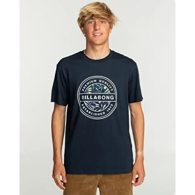 Abbildung von Billabong Rotor FILL Tshirt print, Herren, Größe: Small, Nvy
