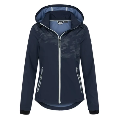 Abbildung von LPO Softshelljacke MECATINA PEAK III WMN mit abnehmbarer Kapuze