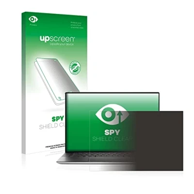 Abbildung von upscreen Anti Spy Blickschutzfolie für Dell XPS 15 9500 Privacy Screen Displayschutz Folie [Sichtschutz, Blaulichtfilter]