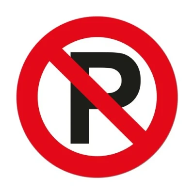 Abbildung von Carpoint 1316007 &#039;Nicht Parken&#039; Aufkleber