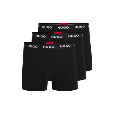 Abbildung von HUGO Triplet PACK Panties, Herren, Größe: XL, Schwarz