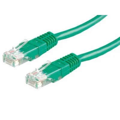 Abbildung von VALUE Patchkabel Kat.6 (Class E) UTP, grün, 1,5 m