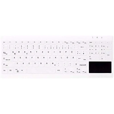 Abbildung von Active Key AK C7412F GUS W/GE USB Hygiene Tastatur Deutsch, QWERTZ, Windows® Weiß Geeignet f. Wisc
