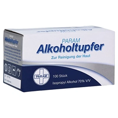 Abbildung von Alkoholtupfer Param 100 St