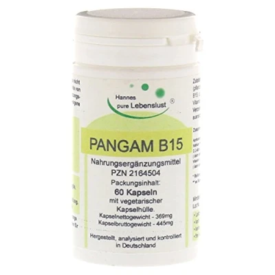 Abbildung von Pangam Vitamin B15 Kapseln 60 St