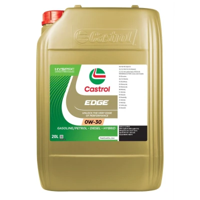Abbildung von Castrol EDGE 0W 30 20l Motoröl 1533F6 VOLKSWAGEN: Golf 4 Schrägheck, 5 Polo IV BMW: Touring, 3 Limousine