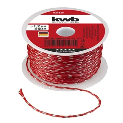Abbildung von kwb 925125, Nylon, Rot, 50 m, 1,2 mm, 1 Stück(e)