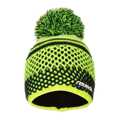 Abbildung von Reusch Unisex Ellie Beanie Mütze, Gelb blau, Einheitsgröße EU