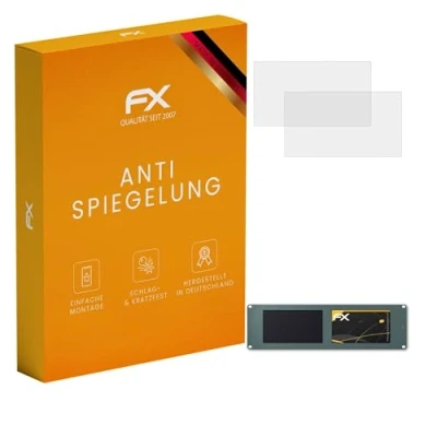 Abbildung von atFoliX Panzerfolie kompatibel mit Blackmagic Design SmartScope Duo 4K Schutzfolie, entspiegelnde und stoßdämpfende FX Folie (1er Set)