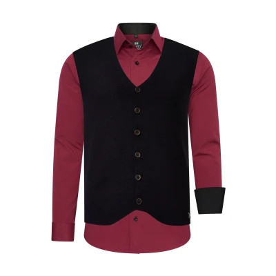 Abbildung von Rusty Neal Weste, Herren, Größe: 6XL, Bordeaux