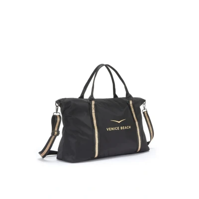 Abbildung von Venice Beach Reisetasche Schwarz goldfarben, Damen, Größe: One Size, goldfarben