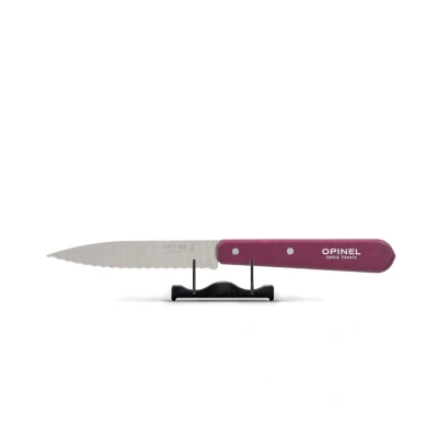 Abbildung von Opinel Wellenschliffmesser Nr. 113, Lila 10 cm