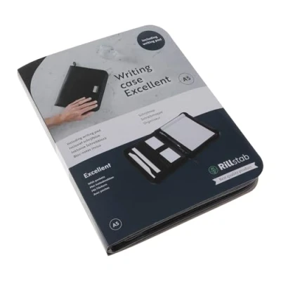Abbildung von Rillstab RI98994 Schreibmappe Excellent de luxe A5 lederlook Schwarz