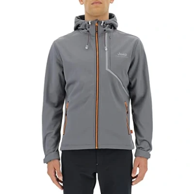 Abbildung von JEEP O102622 G459 XP MAN HOODED TECH SOFTSHELL JACKET W/Zipped Pockets JX22A Castlerock L