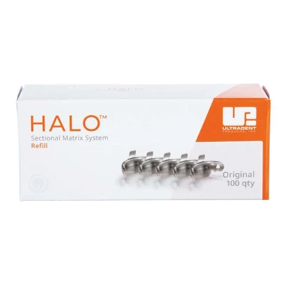 Abbildung von Halo Original Teilmatrizenbänder 6,5mm 100er 100 Bänder