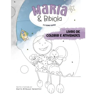 Abbildung von Maria e Bibiola livro de atividades colorir em portugues do brasil (Maria &amp; Bibiola)