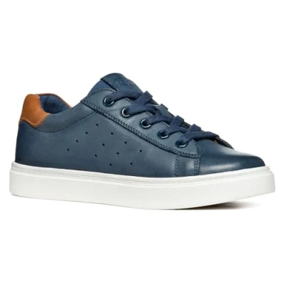 Abbildung von Geox Nashik Sneaker low für Kinder, Größe: 31, Navy brown Schuhe