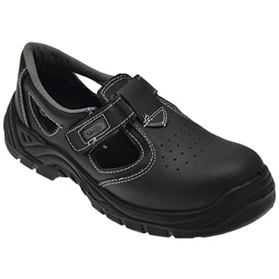 Abbildung von Portwest Steelite Sicherheitssandale S1, Größe: 47, Farbe: Schwarz, FW01BKR47