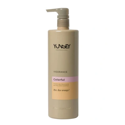 Abbildung von Yunsey shampoo Vigorance Colorful Bye Orange 1000 ml Für gefärbtes haar Tierversuchsfrei