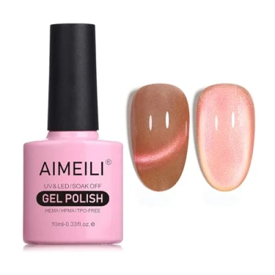 Abbildung von AIMEILI Cat Eye UV Gel, 10ml Gel Nagellack Nail Glitzer DIY Art Maniküre 726