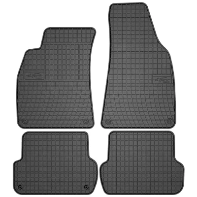 Abbildung von M MOTOS Gummimatten Auto Fussmatte passt für SEAT Exeo 2008 2013 Verbessern Sie Ihren Reisekomfort mit Antirutschmatte Allwetter fußmatten Auto, Schutz vor Verschmutzung
