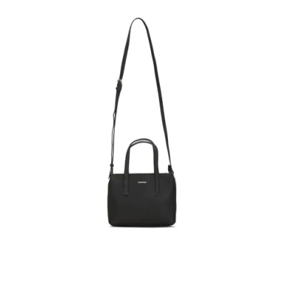 Abbildung von Calvin Klein Nubuck Umhängetasche, Damen, Größe: One Size, black