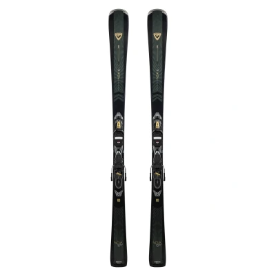 Abbildung von Rossignol Nova 10 +Xpress 11 GW (2025 2026) Damen Skier (Größe: 169, Schwarz,Goud)