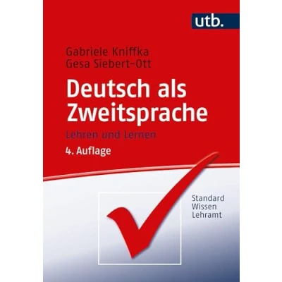 Abbildung von Deutsch als Zweitsprache: Lehren und lernen (StandardWissen Lehramt)