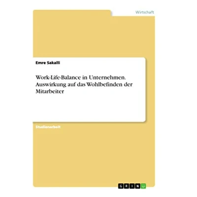Abbildung von Work Life Balance in Unternehmen. Auswirkung auf das Wohlbefinden der Mitarbeiter