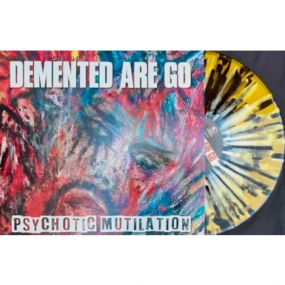 Abbildung von Psychotic Mutilation (Clear Yellow W/ B&#039;N&#039;W Splatter) [Vinyl LP]