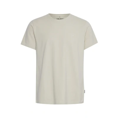 Abbildung von Blend Bhdinton CREW Tshirt basic, Herren, Größe: Small, Oyster gray