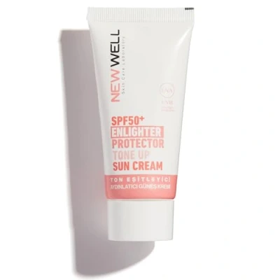 Abbildung von Newwell Sonnenschutzcreme Aufhellend SPF50+ 50ml, Blaulichtschutz, Tonangleichend, SPF50