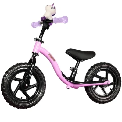 Abbildung von KRIDDO Kinder Laufrad ab 2 Jahre, Lauflernrad 18 Monaten bis 5 Jahren, interaktives Balance Fahrrad mit Fußstütze und Lenker, Geschenk für Jungen Mädchen zum Geburtstag, Baby Spielzeug, Violett