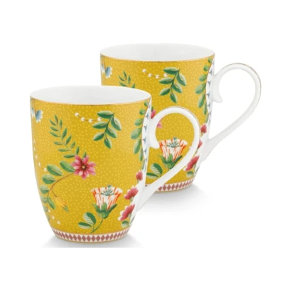 Abbildung von PIP STUDIO La Majorelle Henkelbecher gelb 0,35 l Set2