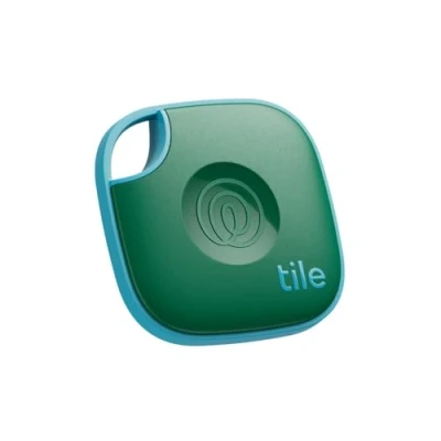 Abbildung von Tile by Life360 Mate (2024) Bluetooth Tracker, Schlüssel und Gegenstandsfinder für Schlüssel, Taschen mehr, Handy Finder, iOS &amp; Android kompatibel, 1er Pack (Green Surf)