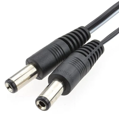 Abbildung von 2,1 mm x 5,5 DC Anschluss Anschlusskabel Männlich Zum Strom Kabel 3 m [3 Meter/3m]