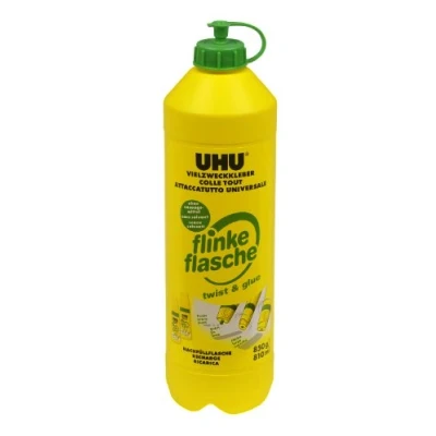 Abbildung von Uhu Vielzweckkleber Flinke Flasche ohne Lösungsmittel Nachfüllflasche