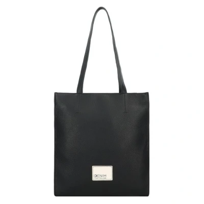 Abbildung von TOM Tailor Denim NIO Shopper Shopping Bag, Damen, Größe: One Size, Schwarz black