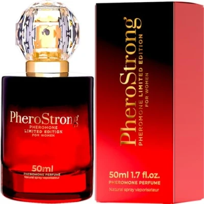 Abbildung von PheroStrong Limited Edition Parfüm mit Pheromonen für Frauen, 50 ml