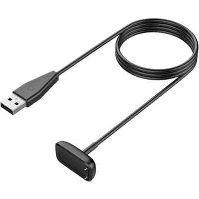 Abbildung von TiMOVO [1 Stück Ladekabel Kompatibel mit Fitbit Charge 6/Luxe/Charge 5/Luxe Special Edition Fitness Tracker, Magnetisches USB Ladekabel, 1M Ersatz für 5 / Luxe Smartwatch