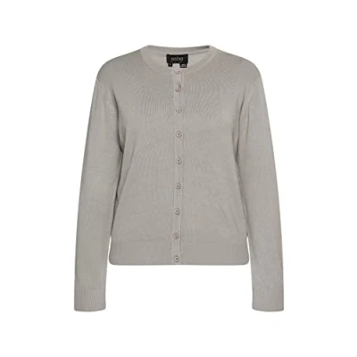 Abbildung von LEOMIA Women&#039;s Damen Cardigan 15326710 LE02, Grau, S Sweater,